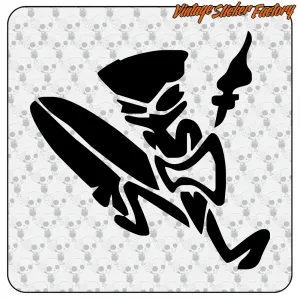 Gestanzter Vinylaufkleber SURF HAWAI