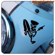 Gestanzter Vinylaufkleber SURF HAWAI