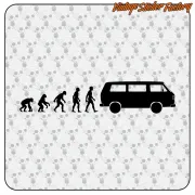 VOLKSWAGEN T3 EVOLUTION AUFKLEBER. KAUFEN SIE VINYLAUFKLEBER.