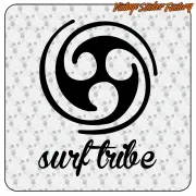 SURF TRIBE STICKER. BUY VINYL STICKERS.