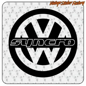 Pegatina LLANTAS SYNCRO. Comprar pegatinas.