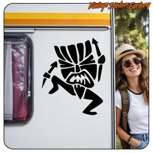 HAWAII MASKE AUFKLEBER. KAUFEN SIE VINYLAUFKLEBER.