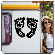 Pegatina Pies de surf | Vinilo decorativo
