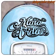 MALA VIDA STICKER. BUY VINYL STICKERS.