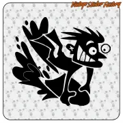 BODYBOARD -1 STICKER. BUY VINYL STICKERS.