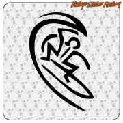 WAVE STICKER. BUY VINYL STICKERS.