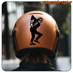 Rude Boy Aufkleber für Roller | Vintage Sticker Factory