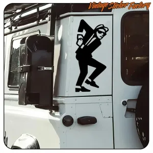 Pegatina Rude Boy para scooter | Vintage Sticker Factory