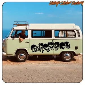 Pegatina de calaveras Custom Culture