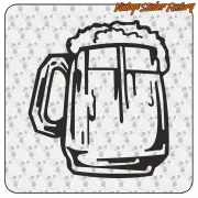 AUTOCOLLANT BIÈRE. ACHETEZ DES AUTOCOLLANTS EN VINYLE.