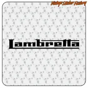 AUTOCOLLANT LOGO LAMBRETTA. ACHETEZ DES AUTOCOLLANTS EN VINYLE.