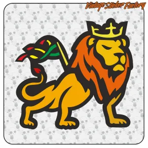 AUTOCOLLANT RASTA LION. ACHETEZ DES AUTOCOLLANTS EN VINYLE.