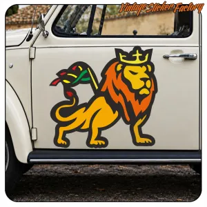 AUTOCOLLANT RASTA LION. ACHETEZ DES AUTOCOLLANTS EN VINYLE.