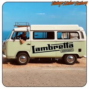 LAMBRETTA INNOCENTI STICKER. BUY VINYL STICKERS.