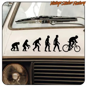 Autocollant évolution vélo | Vinyle évolution vélo