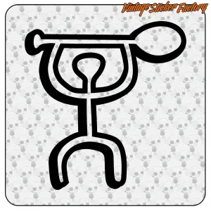 TRIBAL PADEL STICKER. BUY VINYL STICKERS.