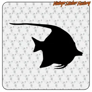 TROPICAL FISH -1 STICKER. BUY VINYL STICKERS.