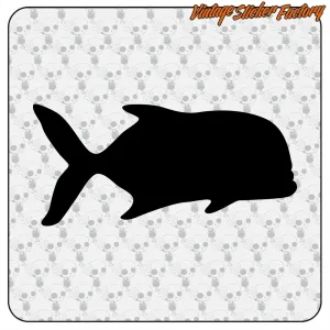TROPICAL FISH -2 STICKER. BUY VINYL STICKERS.