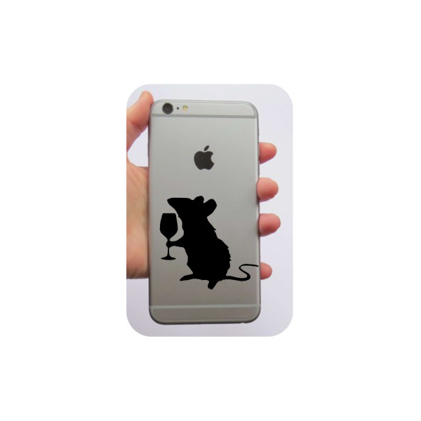 Sticker Rata Banksy