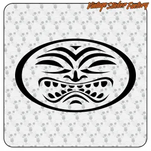 AUTOCOLLANT SOLEIL TRIBAL -2. ACHETEZ DES AUTOCOLLANTS EN VINYLE.