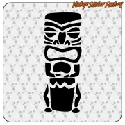 TIKI Surf Sticker | Vintage Sticker Factory