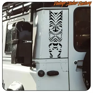 AUTOCOLLANT TIKI -3. ACHETEZ DES AUTOCOLLANTS EN VINYLE.