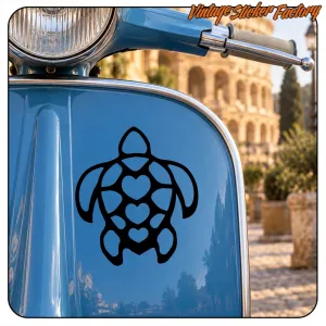 Sticker Tortue Tribale Surf