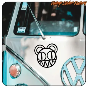 RADIOHEAD STICKER. BUY VINYL STICKERS.