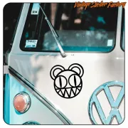 RADIOHEAD AUFKLEBER. KAUFEN SIE VINYLAUFKLEBER.