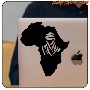 AFRIKA DAKAR AUFKLEBER. KAUFEN SIE VINYLAUFKLEBER.