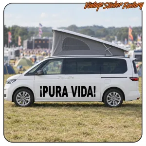 PURA VIDA AUFKLEBER. KAUFEN SIE VINYLAUFKLEBER.