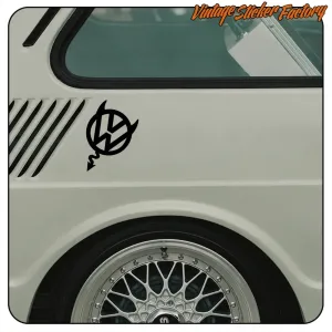 VW DEVIL STICKER. BUY VINYL STICKERS.