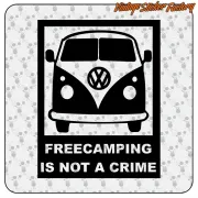 Pegatina FREECAMPING T1. Comprar pegatinas.