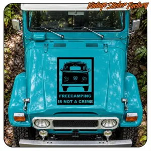 FREECAMPING T2 STICKER. BUY VINYL STICKERS.