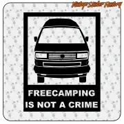 Pegatina FREECAMPING T3 ALTO. Comprar pegatinas.