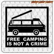 FREECAMPING T3 WESTFALIA STICKER. BUY VINYL STICKERS.