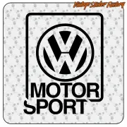 VW MOTOR SPORT STICKER. BUY VINYL STICKERS.