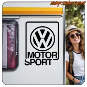 VW MOTOR SPORT STICKER. BUY VINYL STICKERS.