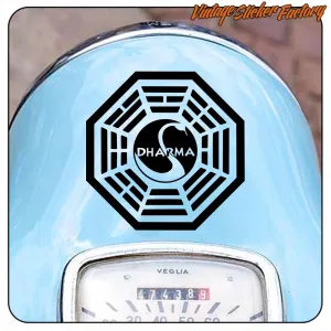 DHARMA STICKER. BUY VINYL STICKERS.