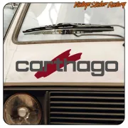CARTHAGO LOGO STICKER. BUY VINYL STICKERS.