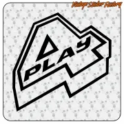 AUTOCOLLANT FOUR PLAY. ACHETEZ DES AUTOCOLLANTS EN VINYLE.