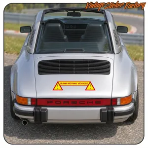 Pegatina SLOW MOVING VEHICLE. Comprar pegatinas.