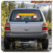 SLOW VEHICLE STICKER. BUY VINYL STICKERS.