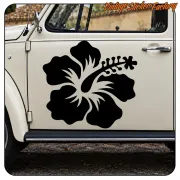 Autocollant Fleur en vinyle de découpe