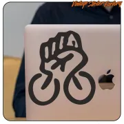 FAHRRADKRAFT AUFKLEBER. KAUFEN SIE VINYLAUFKLEBER.