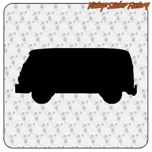 T1-Aufkleber für klassischen Campingbus