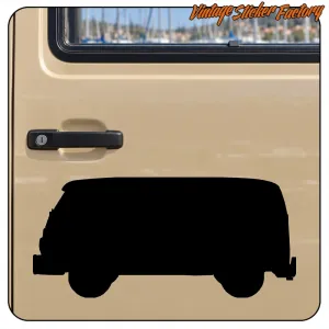 T1-Aufkleber für klassischen Campingbus
