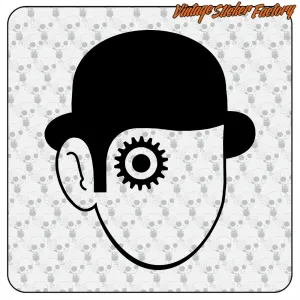 CLOCKWORK ORANGE -1 AUFKLEBER. KAUFEN SIE VINYLAUFKLEBER.