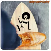 AFRO STICKER. BUY VINYL STICKERS.