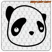 Pegatina PANDA. Comprar pegatinas.